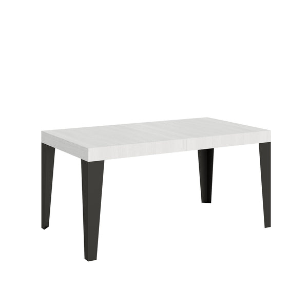 Tavolo Allungabile 160-420x90x77 cm Flame Bianco Frassino online
