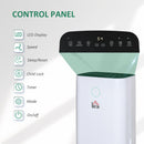 Deumidificatore d'Aria 20 Litri 378W 3 Modalità e 2 Velocità Bianco