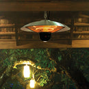 Stufa da Esterno Lampada Riscaldante Elettrica a Sospensione 1800W Kraus Phoebe