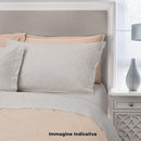 Set Lenzuola Cotone Sopra Sotto con Angoli e Federe Cober Burbon Grigio Varie Misure