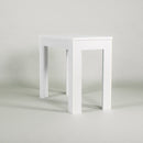 Consolle Allungabile in Legno H76,5x47x90/247cm 4 Allunghe Itamoby Magix Bianco Lucido Classica