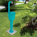 Fontana da Giardino con Doppio Rubinetto e Secchio Belfer 42/ARRC Cactus Ruggine