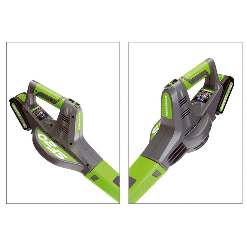 Soffiatore a Batteria 20V Rama SF20 Grigio e Verde