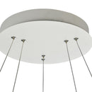 Lampada pendente Modern in Metallo Nola Bianco