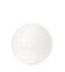 Lampada Sferica da Giardino a Led Ø35x34 cm in Plastica Craig Bianca