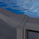 Piscina Rotonda Fuori Terra Ø300xh120 cm in Acciaio e PVC Gre Kea