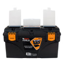 Cassetta Porta Attrezzi 53,5x29,1x28 cm in Plastica Nero