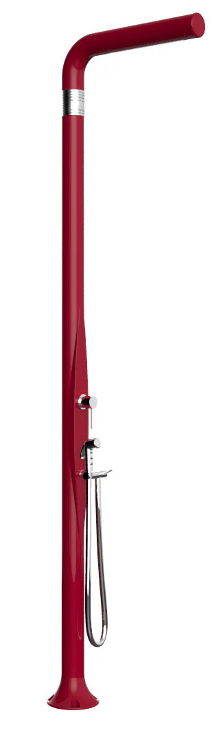 acquista Doccia da Esterno Giardino Miscelatore e Doccetta Mobile Arkema Funny Yang Cherry