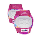 Kit Protezioni Bambina Gomitiere e Ginocchiere Plastica Rigida con Licenza Disney Princess 