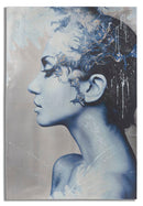 Stampa su Tela Face 80x3,8x120 cm in Legno di Pino e Canvas Multicolor