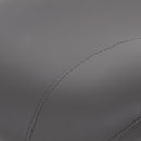 Sgabello a Sella per Estetisti Parrucchieri 52x53x49-61 cm in Similpelle Grigio