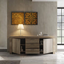 Mobile Buffet in Melaminico 210x43x86cm TFT Sax Rovere