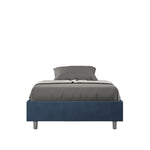 Letto Matrimoniale Francese Azelia Blu Varie Misure