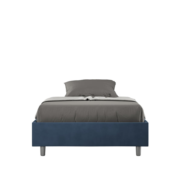 Lit double français Azelia bleu différentes tailles acquista