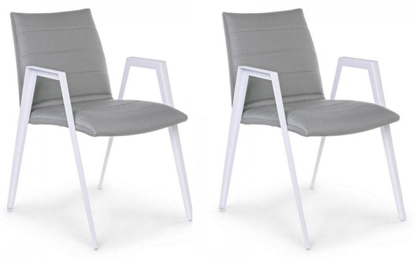 sconto Set 2 Sedie 57x65x84h cm con Braccioli Axor