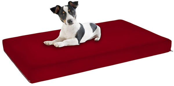 Matelas Rembourré pour Chiens et Chats Bordeaux Différentes Tailles sconto