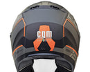 Casco Jet per Scooter Visiera Lunga CGM Apache 130S Arancione Opaco Varie Misure