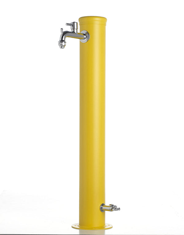 Fontaine de jardin avec robinet double Belfer 42/ARR Jaune online
