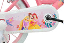 Bicicletta per Bambine 16" Disney Princess Freni Caliper e Stabilizzatori in Acciaio Hi-Ten Rosa