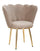 Fauteuil 70x63x83 cm en tissu rembourré