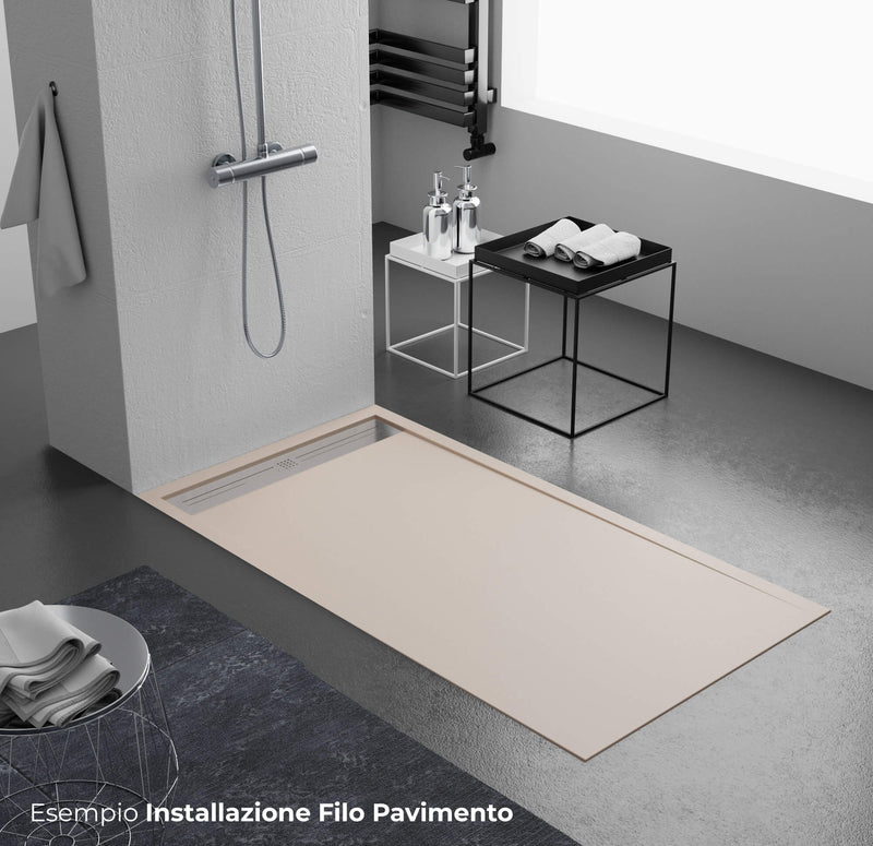 Piatto Doccia in Pietra Bonussi Trivor Sabbia Varie Misure