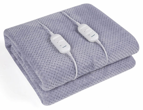 acquista Couverture Thermique Electrique Double 120W Kooper Sleeping Beehive Gris