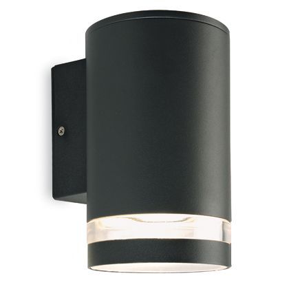 online Applique 1 Lumière Ronde Couleur Grise pour Extérieur Line Stage Livos
