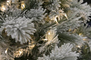 Albero di Natale Luminoso Innevato con LED Bianco Caldo Soriani Vienna