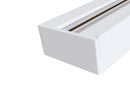 Binario per Faretti 2m in Alluminio per Sistema Illuminazione Binario Monofase Bianco