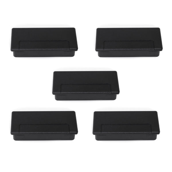 online Plasquare Table Grommet 1 Pack 5 Pièces Plastique Noir Emuca Technoplastic
