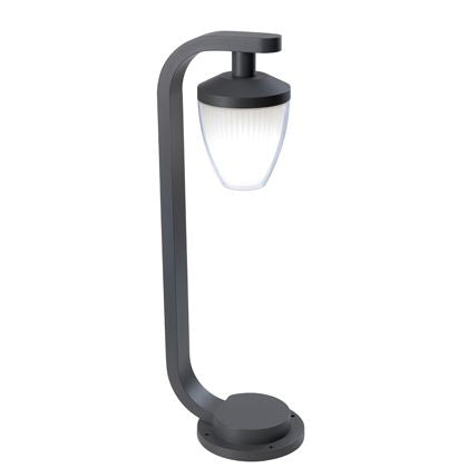 Lampadaire de jardin E27 40W en aluminium sovil gris acquista