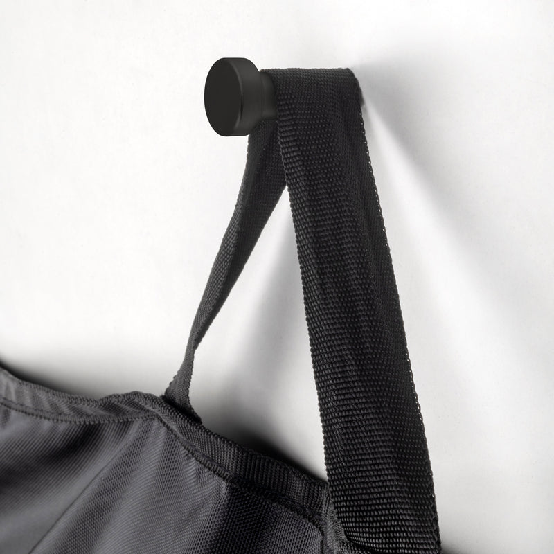 Appendiabiti da Parete Wellington Imballo 1 Pezzo Verniciato Nero Zama Emuca