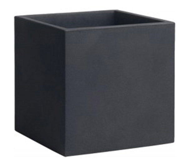 acquista Vaso 50x50 cm in Resina Arkema Iris Vase Antracite