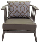 Set Salotto da Giardino in Alluminio Ventura Tortora