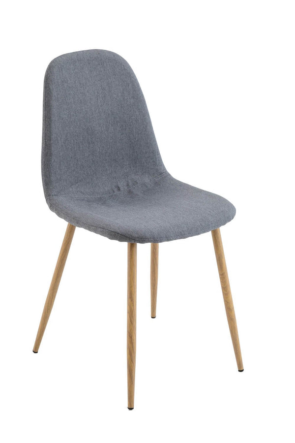 prezzo Chaise en tissu 43,5x45x90cm TFT Bing Gris