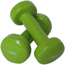 Set Manubri Palestra con Valigetta 2x0.5kg+2x1kg+2x1.5kg Pesi per Sport Fitness