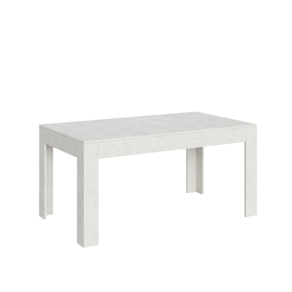 online Tavolo Allungabile 160-220x90x77 cm Bibi Bianco Spatolato