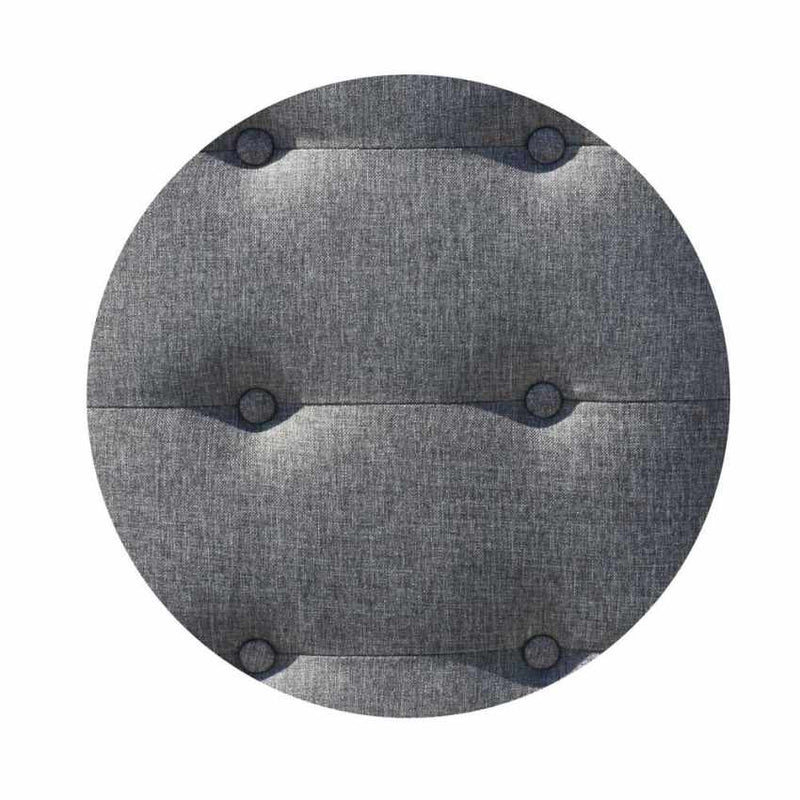 Divano Letto 192x75x76 cm in Tessuto Grigio