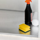 Protezione per Sottolavello Cucina 96,8x58 cm in Alluminio Emuca