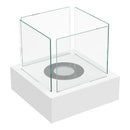 Camino a Bioetanolo da Tavolo 30x30 cm Flig Provicence 3 Bianco
