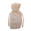 Set 12 Sacchetto con Pizzo Misure 55x55 cm