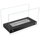 Camino a Bioetanolo da Pavimento 70x40,2 cm Flig Oakland Nero