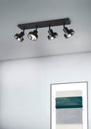 Faretto da Interno a LED in Metallo Nero Opaco