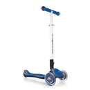 Monopattino 3 ruote Telescopico e Ripiegabile Max 50Kg Globber Elite Blu