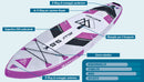 SUP Tavola Gonfiabile 290x76x13 cm con Pagaia Zaino e Accessori Wattsup Jelly Rosa