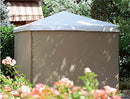 Kit 4 Coperture Laterali per Gazebo 300x300 cm in TNT 