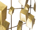 Pannello Abstract 90,5x3,5x50 cm in Ferro Multicolor