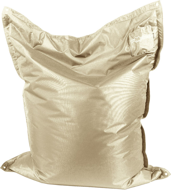 sconto Coussin Fauteuil Pouf Géant 175x135 cm en Acrylique Pomodone Sable