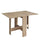 Table pliante peu encombrante 103x76x73,4 cm en MDF Artemio Rovere