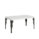 Tavolo Allungabile 160-420x90x77 cm Paxon Bianco Frassino